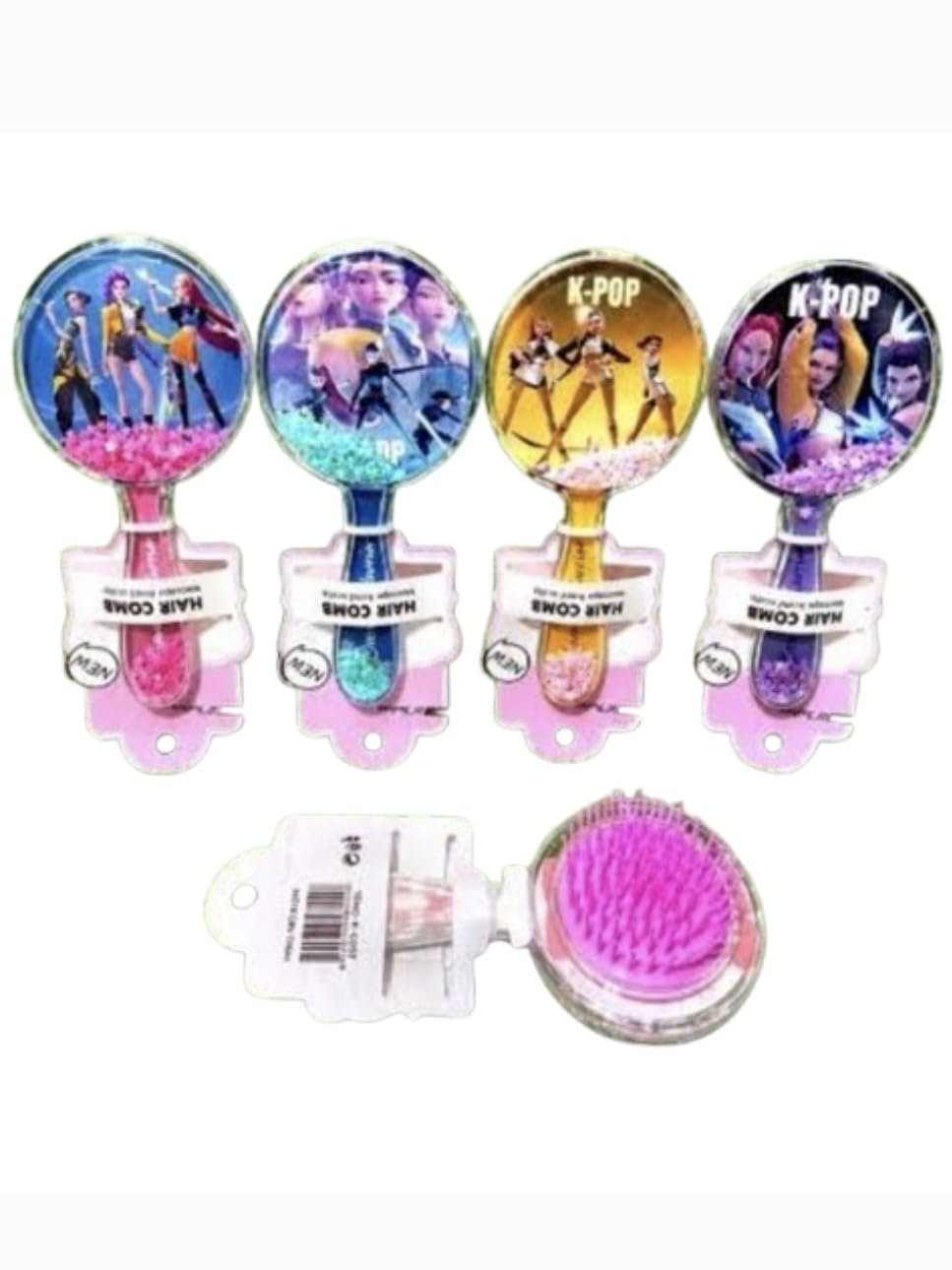 TREND-ASPIRE Kuromi Hand Mirror with Comb for Kids & Teenagers – Cute Cartoon Design – Compact & Lightweight – 2-in-1 Travel-Friendly Grooming Set (1 Pc)-image-8