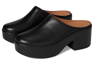 FitFlop Platfforms Leather Heeled Mules Women