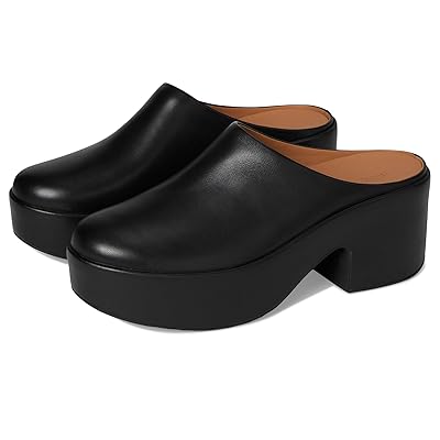 FitFlop Platfforms Leather Heeled Mules Women