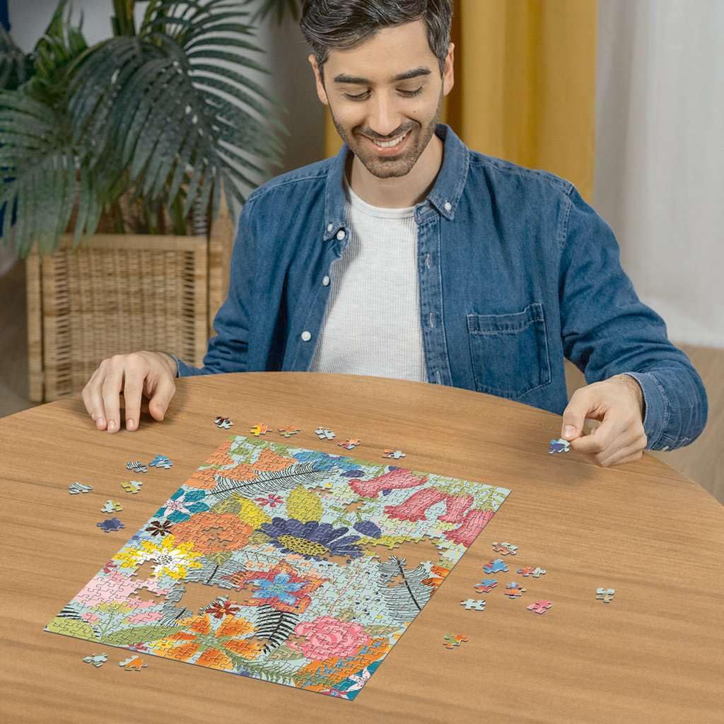 Adult puzzle 500 Teile - Blumenjungle, Multicoloured, 19.5 x 14.0 - Image 3