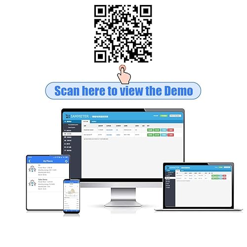 Miniatura 4 de IAMMETER Bidireccional riel din sistema solar fotovoltaico de monitor monitor de uso de energía asistente en casa nodo rojo modbus TCPRTU medidor de