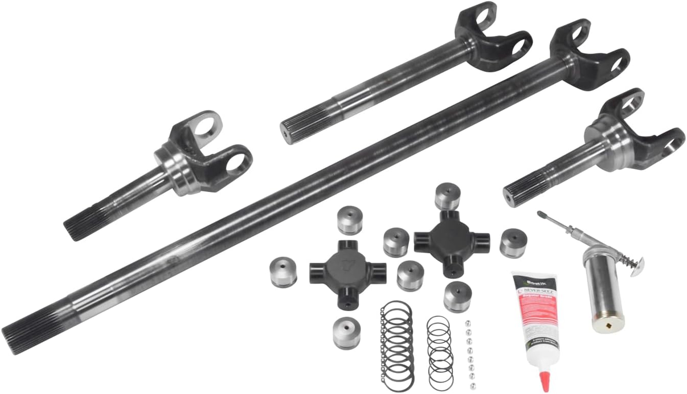 USA Standard Gear (ZA W24120) 4340 Chrome-Moly Axle Kit with Super Joint for Chevy Blazer/GM Truck 28-Spline 8.5" Differential