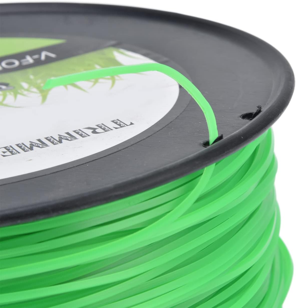 Yosoo Premium Professional 2.0mm String Trimmer Line, Higher Accuracy and Acceleration, for Lawn Mower, with Long Service Life