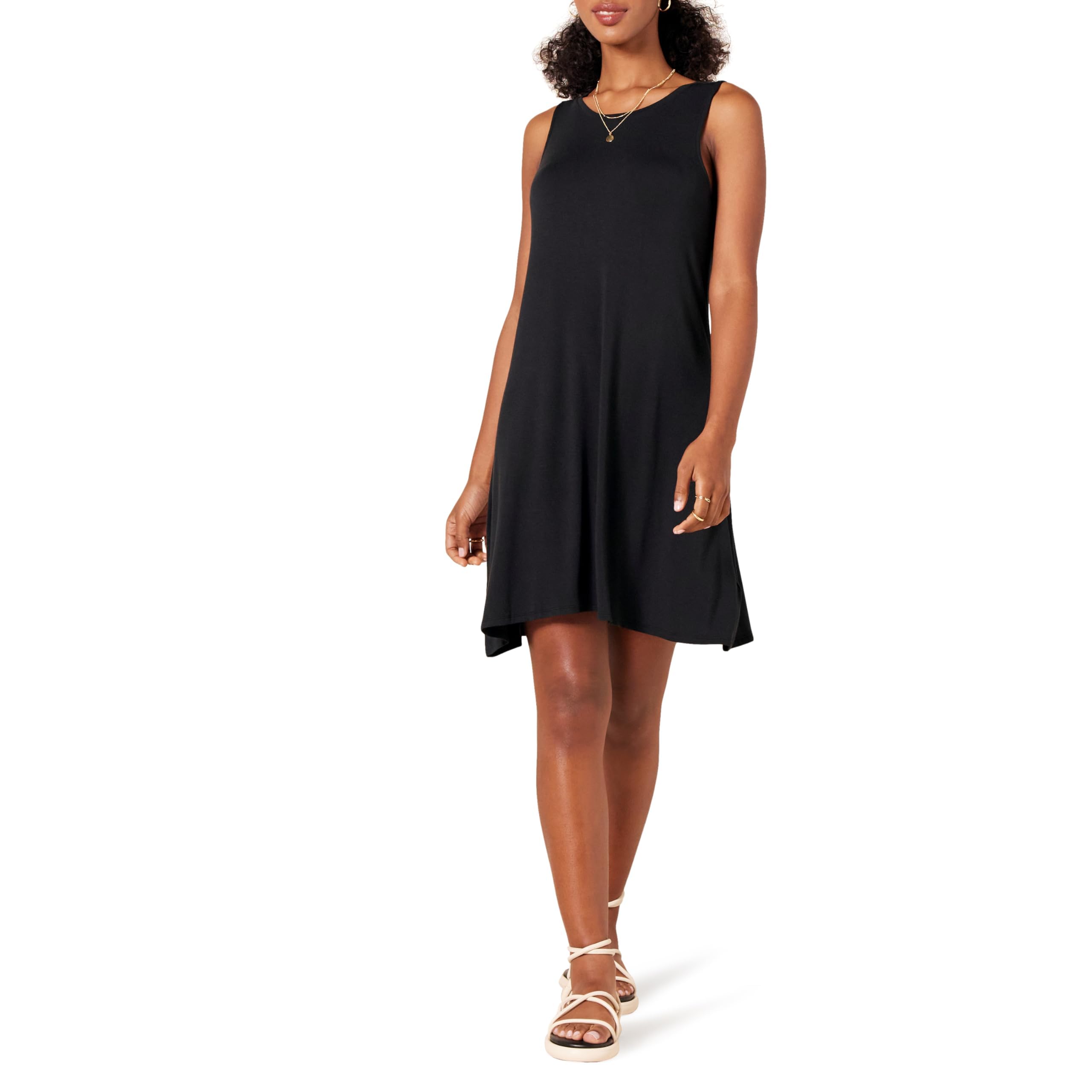 Amazon Essentials Ladies Tank Top Swing Dress (Available in Plus Size)