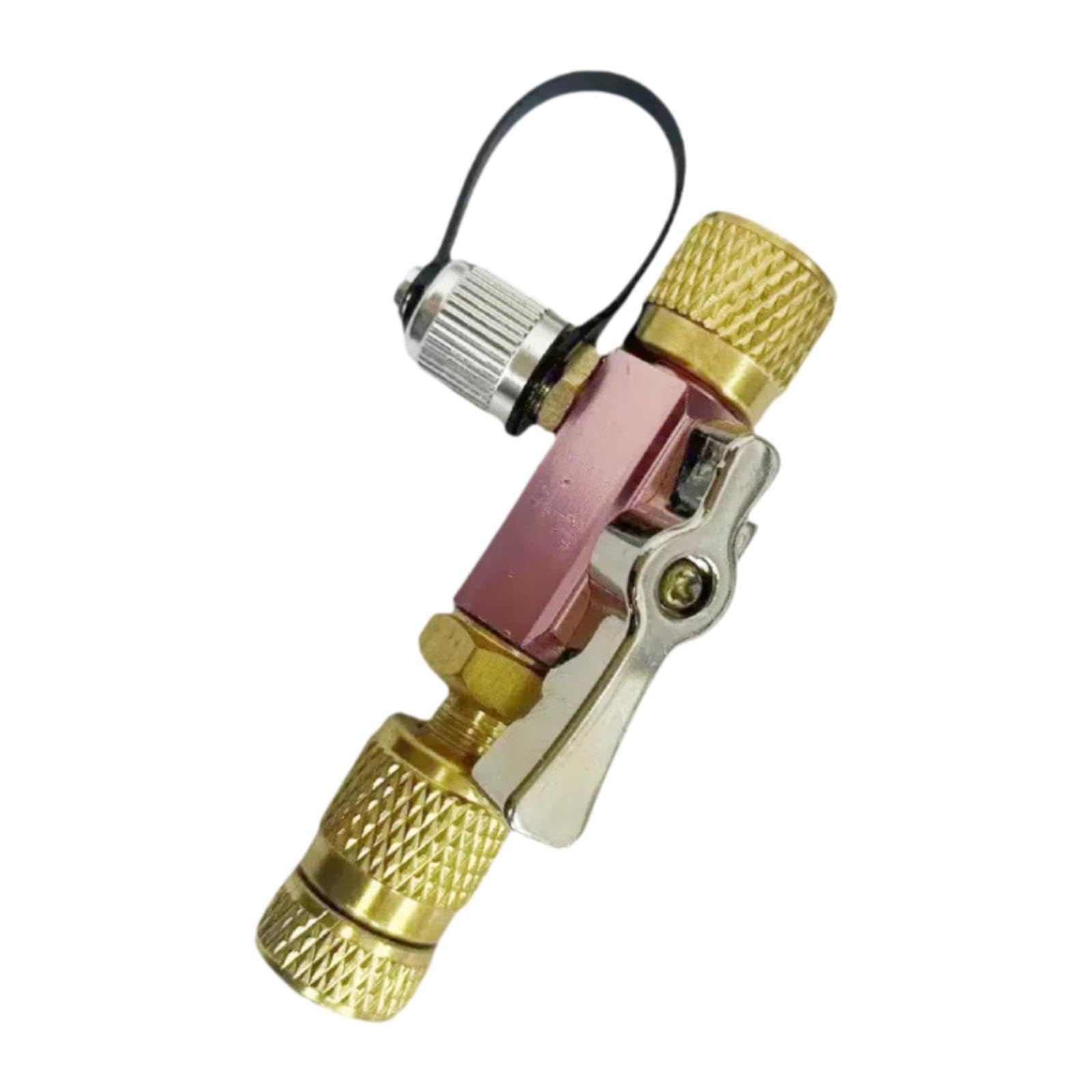 predolo Extractor de Núcleo de Válvula Herramienta de Extracción de Núcleo de Válvula para Aire Acondicionado Reparación de Líneas Función de Vacío