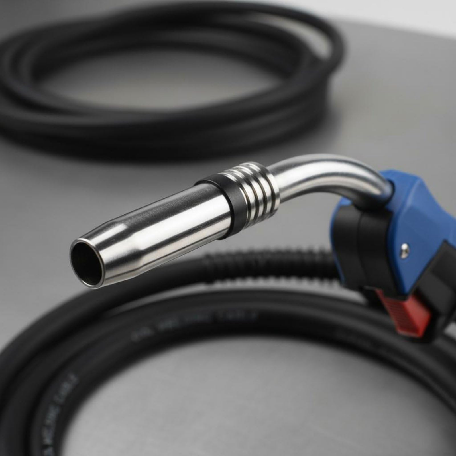 B Baosity Antorcha de Soldadura MIG 24KD Ensamblaje Soplete Pistola Cable Repuesto Compatible con Equipos con Material Plástico y Metal Adecuado para Taller Producción Diaria Mantenimiento