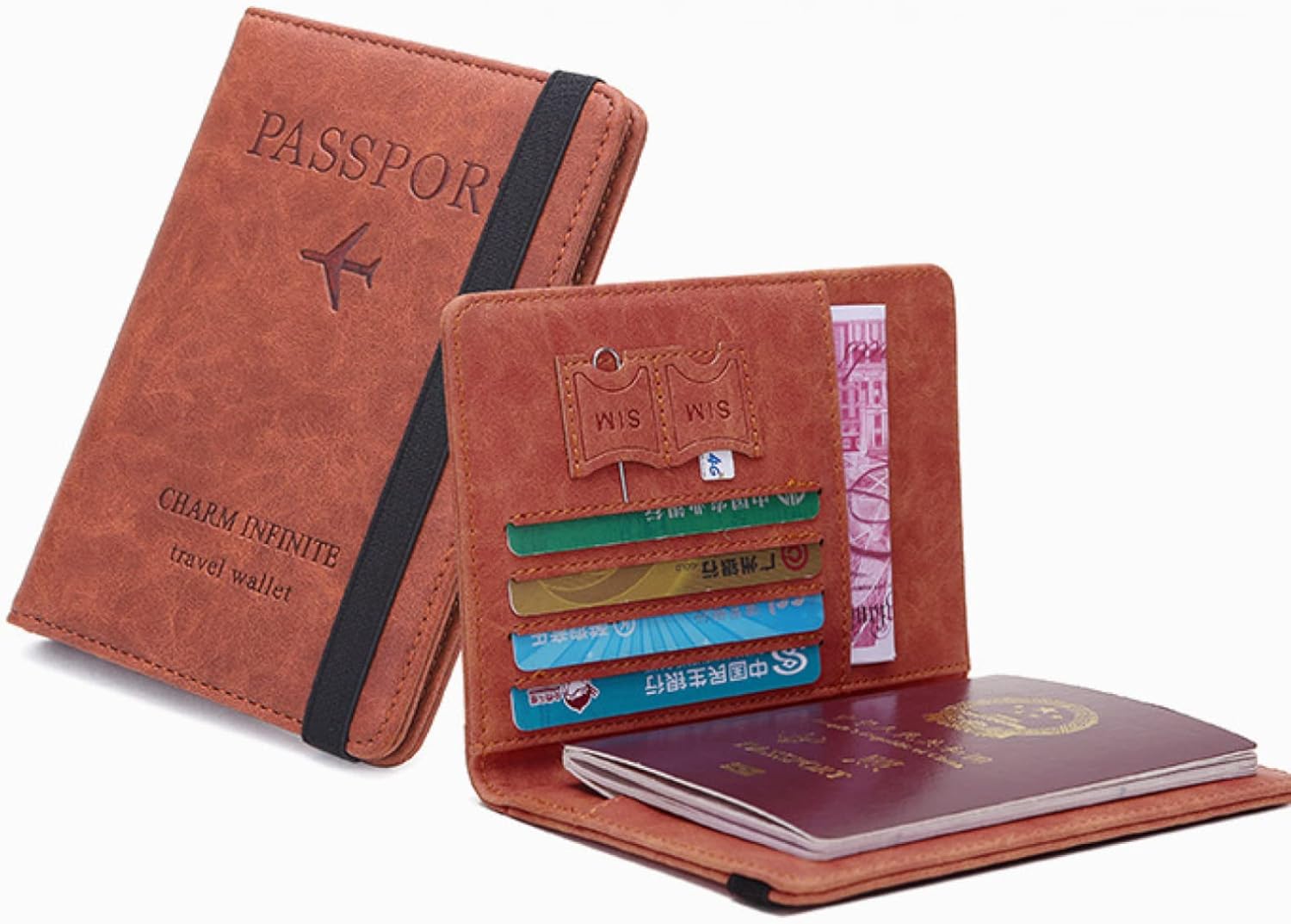 passport book holder wallet