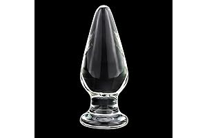 Glass Butt Plug - Enhance Your Intimate Moments with a Luxurious Crystal Plug