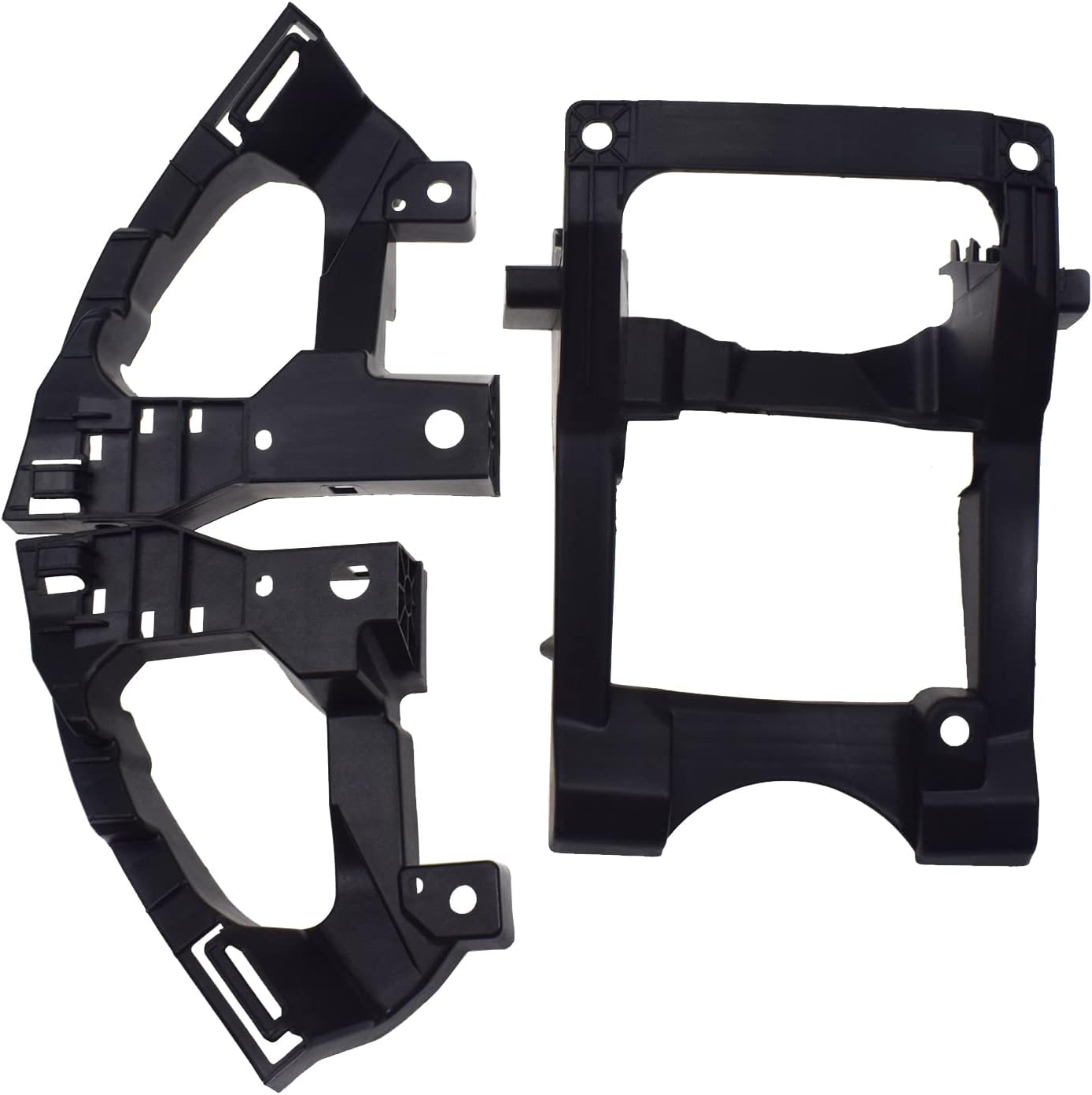 3Pcs Headlight & Grill Retainer Bracket Support Beam Kit for Honda HRV HR-V 2016-2018 71190-T7A-000 71150-T7J-H00 71140-T7A-000