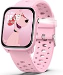 Smart Watch for Kids with 12 Puzzle Games, 1.83" Fitness Tracker Watch Heart Rate Sleep Monitor, Pedometer, Alarm Clock, Flashlight, Gift for 6-12 Year Old Boys (Blue)