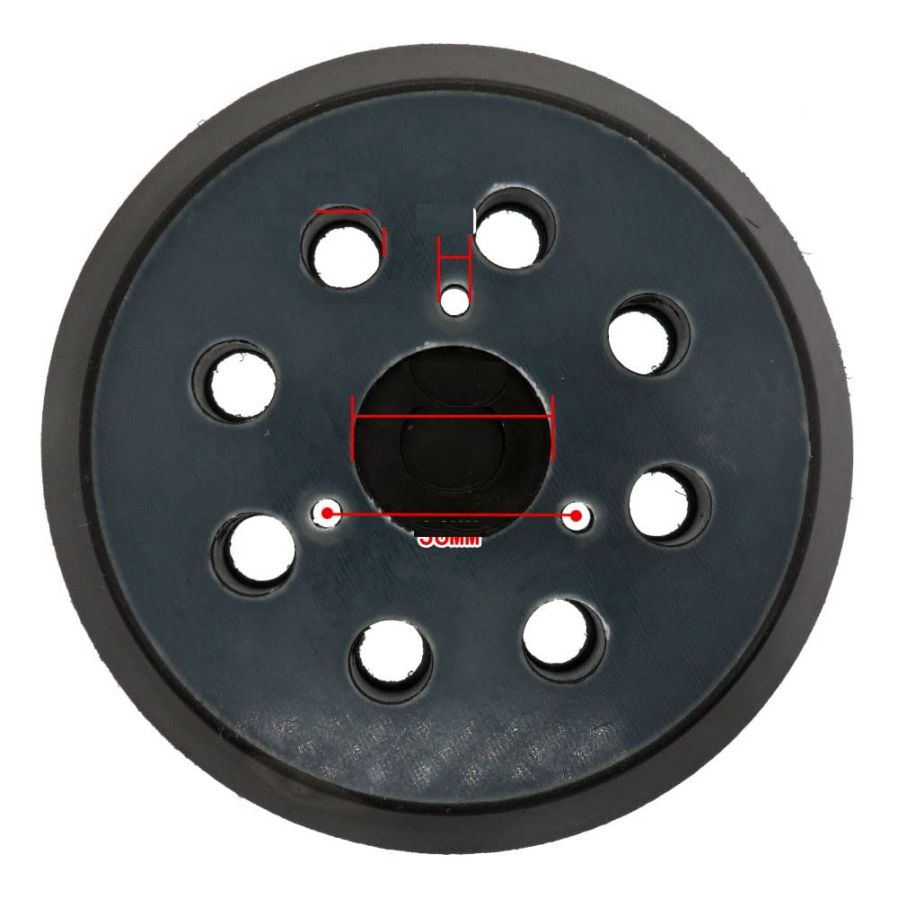 Discos Abrasivos Autoadhesivos para Lijadora Orbital Aleatoria de 125 Mm, 5 Pulgadas, 8 Agujeros, 3 Pernos, Almohadilla Trasera Autoadhesiva, Discos Abrasivos de Papel de Lija, Paquete de 10