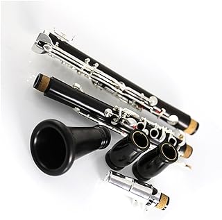 Clarinet Instrument A Professional Orchestra Performance Grade G Key 20 Keys 6 Rings Wood Silver-plated Clarinet for Beginner