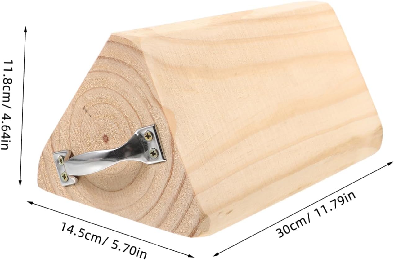 Garneck Wheel Chock Tire Stabilizer for Trucks and Cars Durable Anti-Move Trailer Block Reliable Tire Positioning Tool for Travel Trailers and Motorcycles