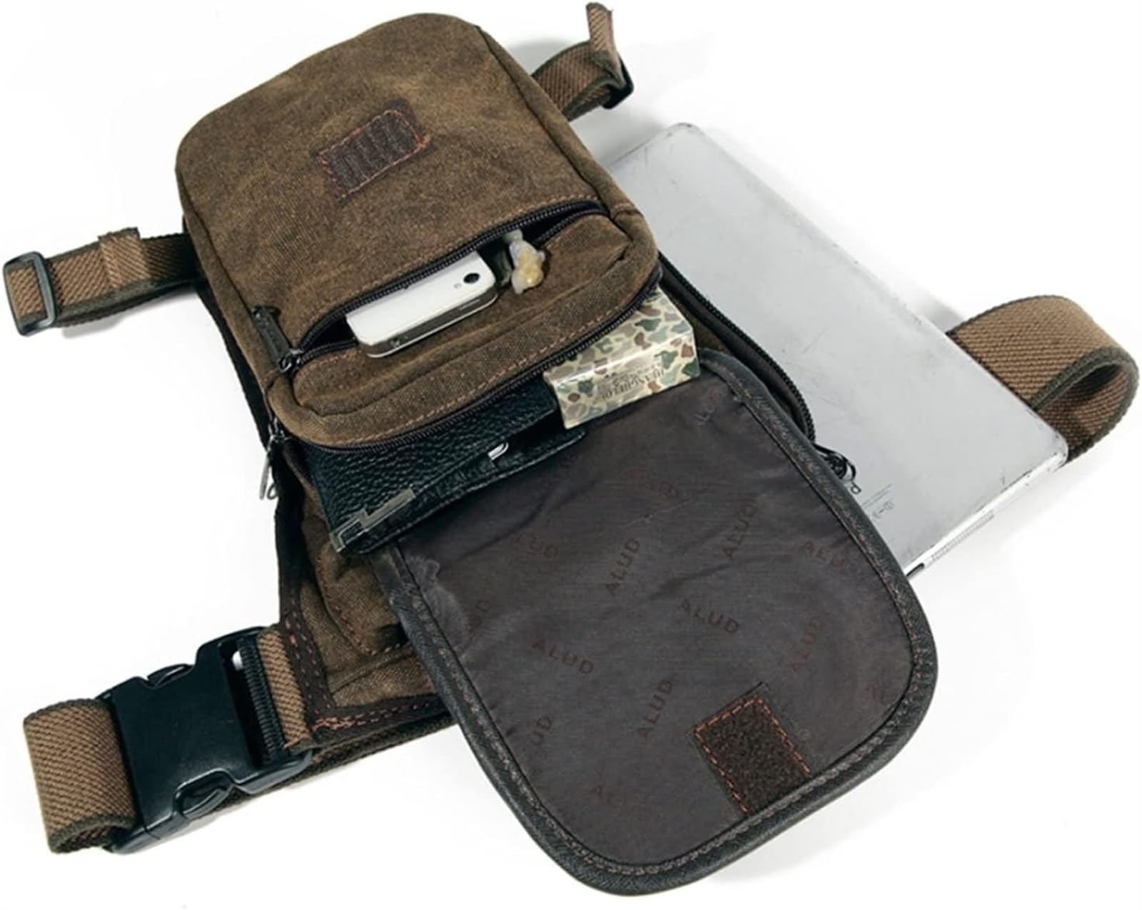 Beintasche Für Männer Und Frauen Oberschenkeltasche Motorrad Tasche Nylon Fanny Pack Taktisch Gürteltasche Wasserdicht Multifunktionstasche Motoradausrüstung Für Wandern Camping Klettern(Stil 1)