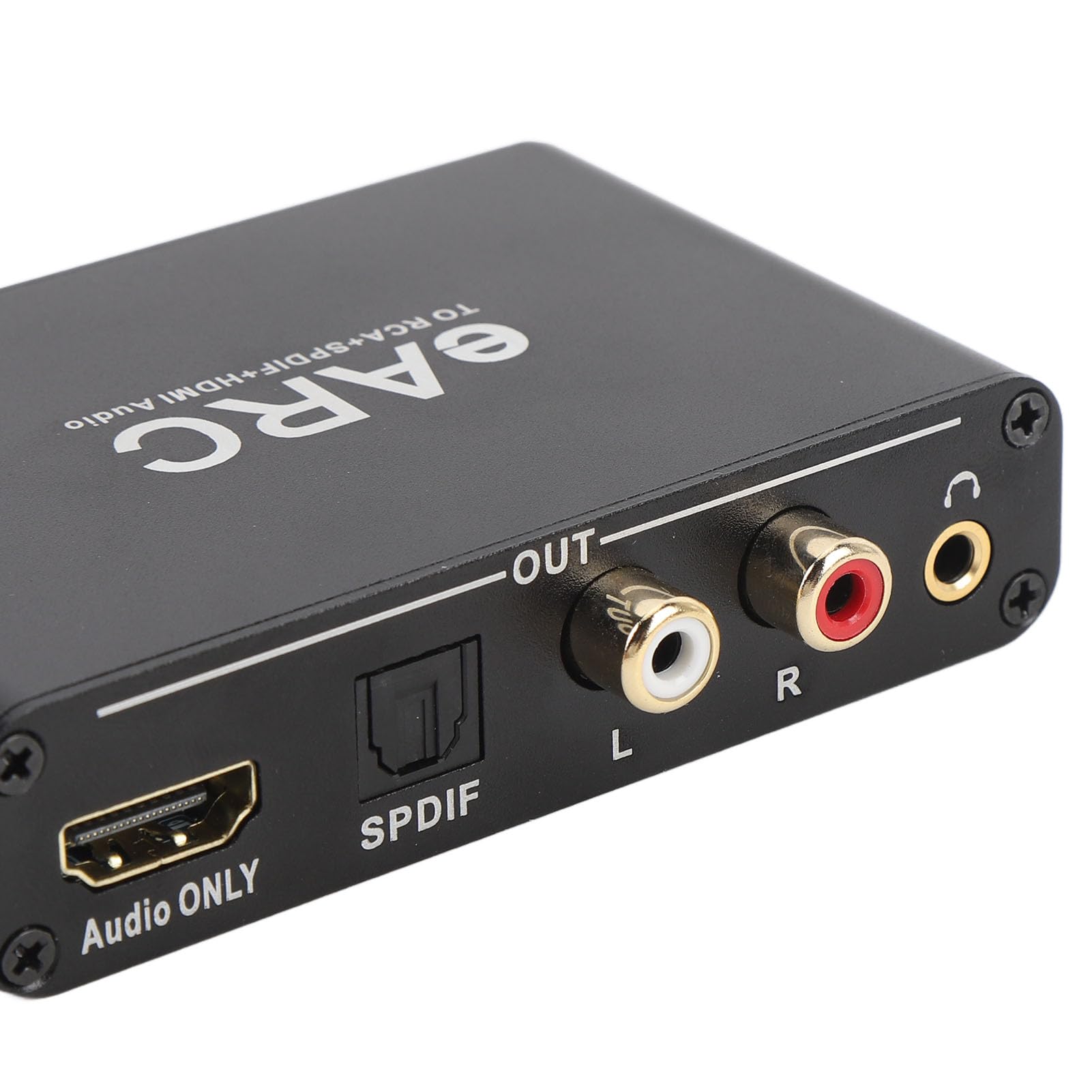 Estrattore audio, convertitore audio eARC in HDMI ottico/SPDIF L/R 3,5 mm AUX Estrattore audio, adattatore audio HDMI eARC/ARC in ottico,per TV a amplificatore altoparlante