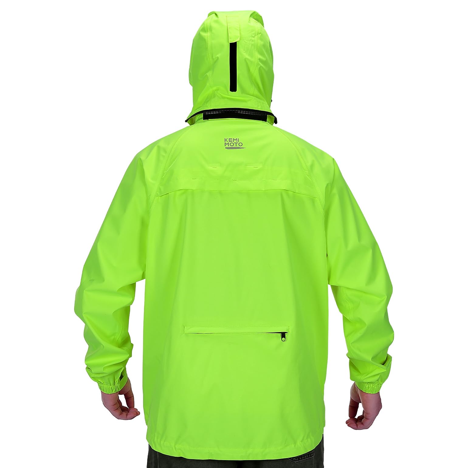 KEMIMOTO Veste de Cyclisme Homme Imperméable 10,000mm Coupe-Vent Réfléchissante pour Cyclisme Randonnée Voyage