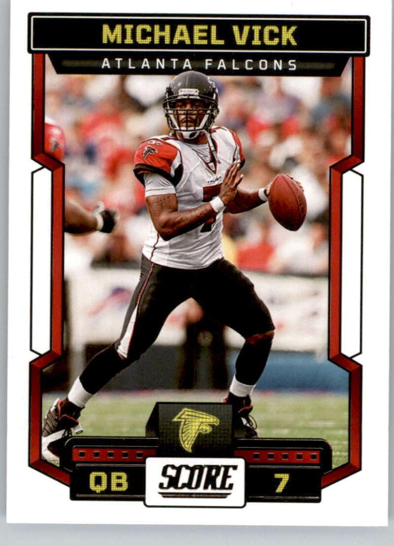 Amazon.com: 2023 Score NFL #43 Michael Vick Atlanta Falcons