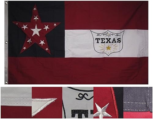 Premium 3x5 Embroidered 6th Cavalry Regiment 100% Cotton Flag 3'x5' 3 clips