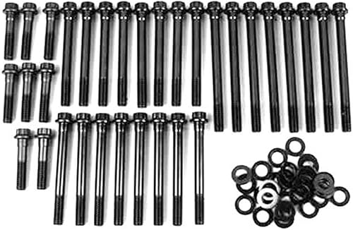 ARP 135-3707 Kit de pernos de culata de 12 puntos de óxido negro serie de alto rendimiento para bloque grande Chevy Generation V/VI con corbatín disponible en Yaxa Colombia