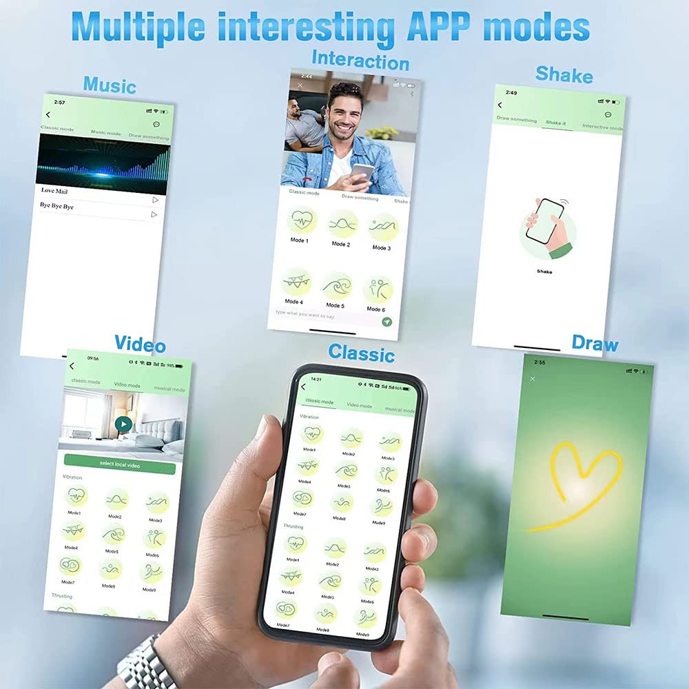 App per vibratore 3 in 1, vibratore prostatico con anello, plug anale da uomo (giocattolo erotico), anello vibrante con 9 modalità, vibratore di coppia