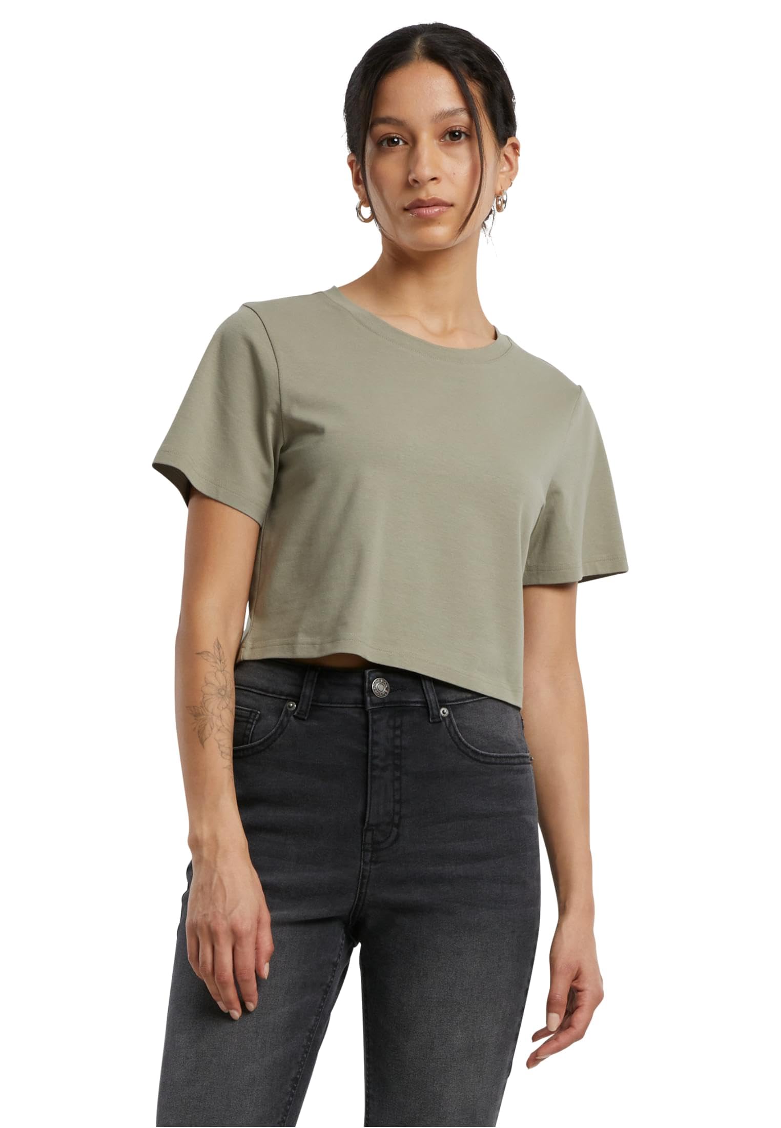 Build your Brand Women's T-Shirt, Paleolive, S