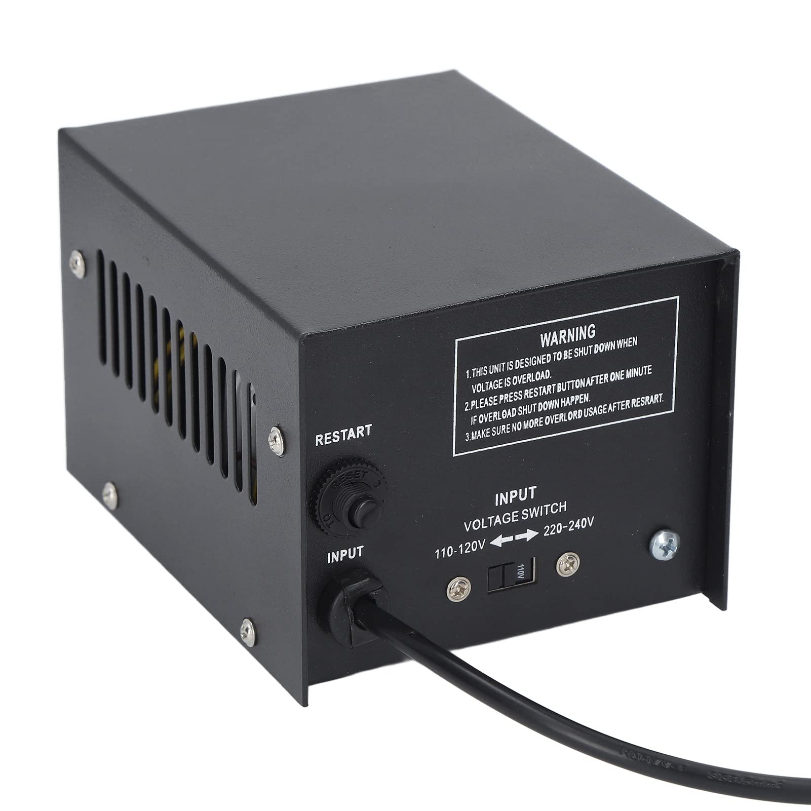 SEAFRONT Convertidor de Potencia Universal Transformador de Voltaje de 200 W Transformador Elevador de 110‑120 V a 220 V