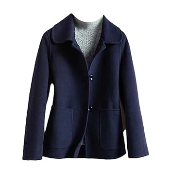 Amazon.com: ZouoYYii Women's Short Wool Jacket Coat - Winter