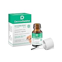 Dermovitamina Micoblock 3in1Onicomicosi – Micosi Unghie Piedi – Smalto Curativo – Tratta le Infezioni Fungine – Contro Ingiallimento e Caduta – Azione Sbiancante – 7ml