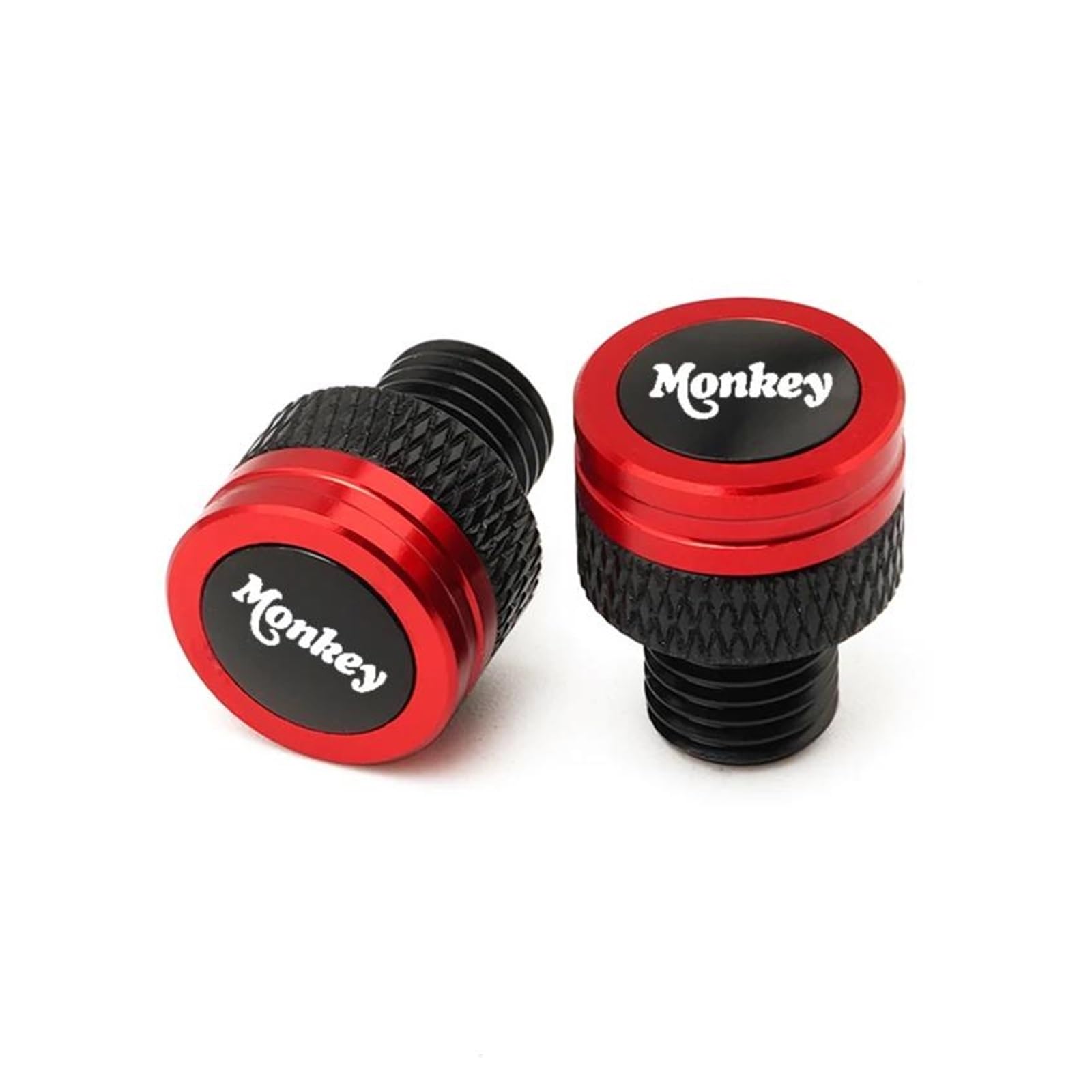 śRuby Lusterka Tylnego Akcesoria Motocyklowe Do H&ONDA Monkey125 Z125 Monkey 125 Z 125 Śruby Do Zaślepek Otworów Lusterek(Red)