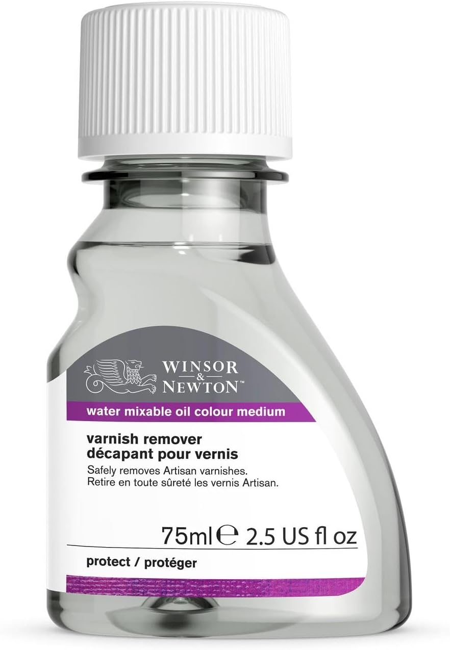 Winsor & Newton 3021730 Artisan Water Mixable Varnish Remover Medium Firnis-Remover 75 ml Bottle