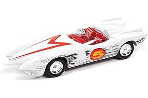 Johnny Lightning Speed Racer: 1/64 Scale Race Damaged Mach V