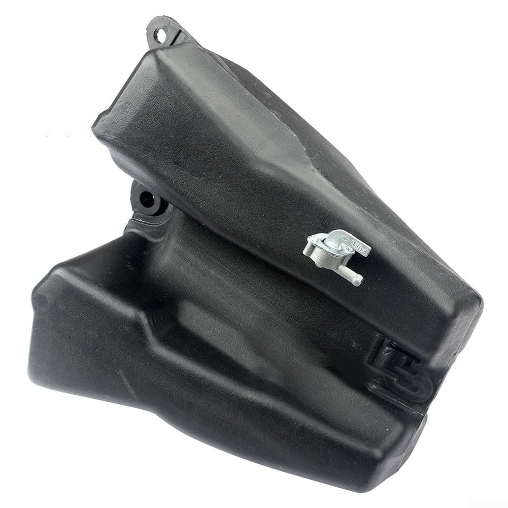 HpLive Serbatoio carburante moto serbatoio di plastica per Honda CRF XR 50-125CC Dirt Bike Nero ABS ricambio accessori
