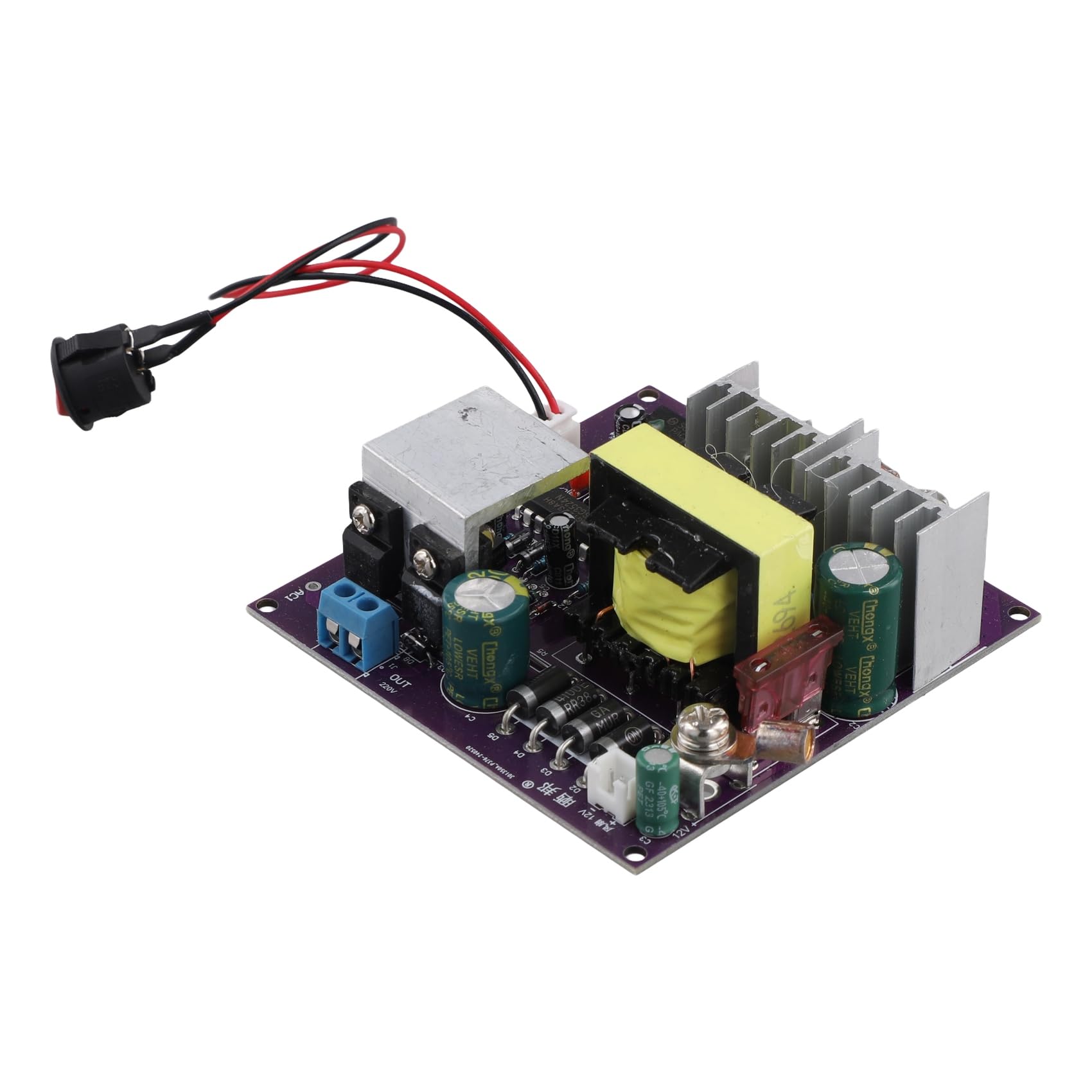 Scheda Inverter A Sinusoidale Corretta da 300 W 50-60 Hz DC-AC 12 V a 220 V Convertitore Elevatore Di Alimentazione