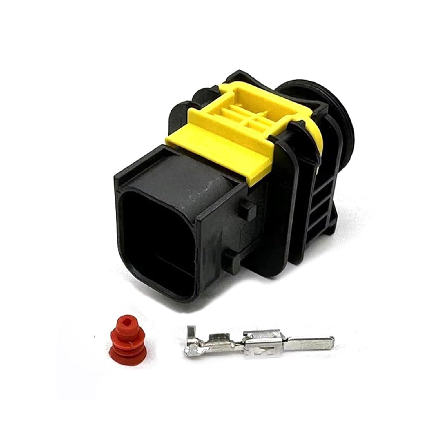 1 Set 4 Pin Amp 1-1418390-1 Waterprof Automotive Electric O/y-gen Connector 114183901(Lavender,10 Sets)