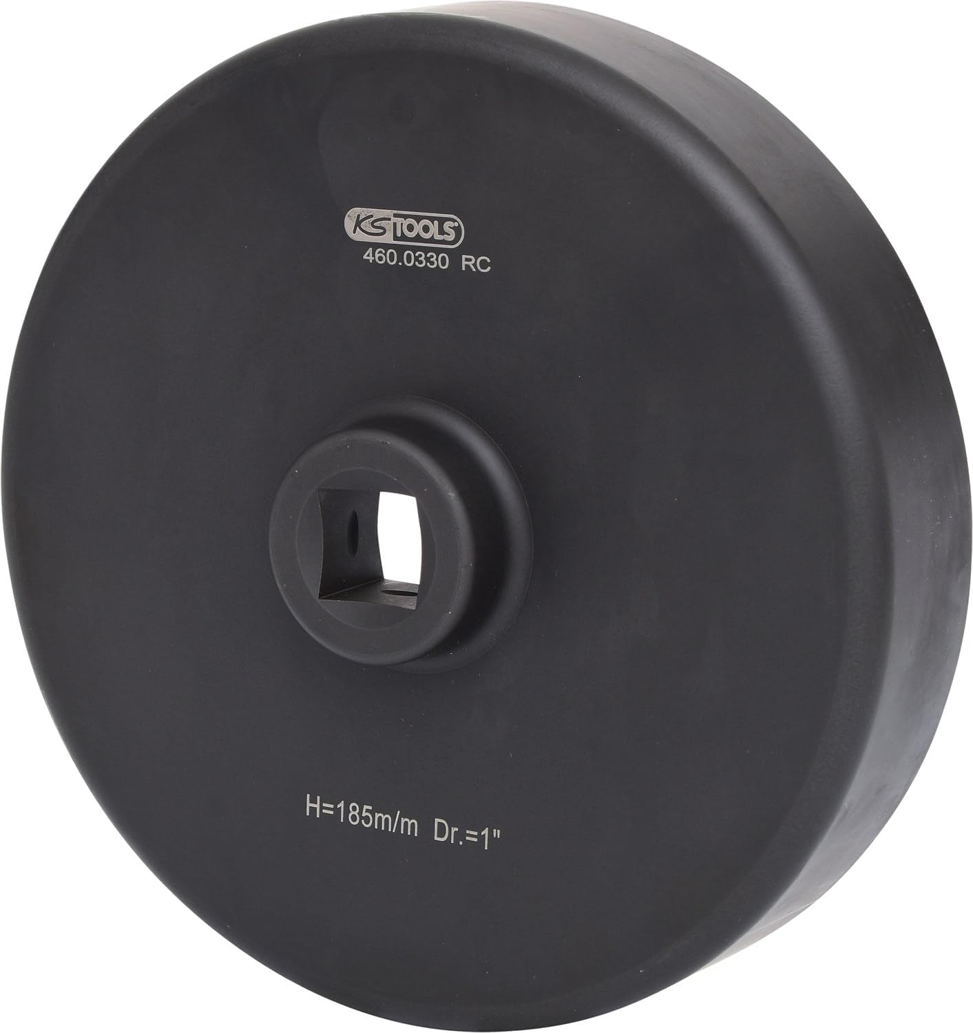 KS TOOLS 1" Axle nut Socket, 6 Point, Short, 185mm