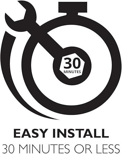 Miniatura 12 de Design House Mason - Lámpara de pared industrial moderna de 1 luz para interior  exterior con pantalla metálica para pórtico, entrada, granero.