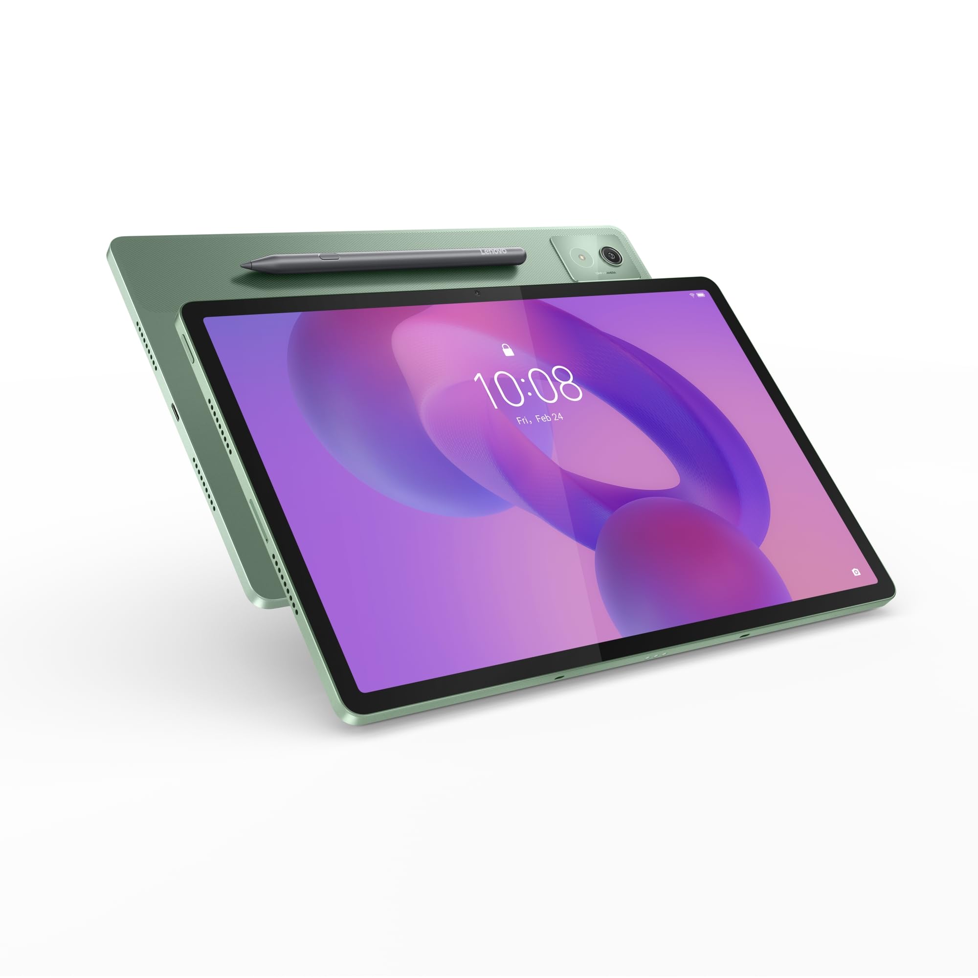 Lenovo Idea Tab Pro Tablet 12.7" 3K (MediaTek Dimensity 8300, 8GB RAM, 256GB UFS 4.0, 144Hz, Wi-Fi 6E, Bluetooth 5.3, Android 14), verde con penna