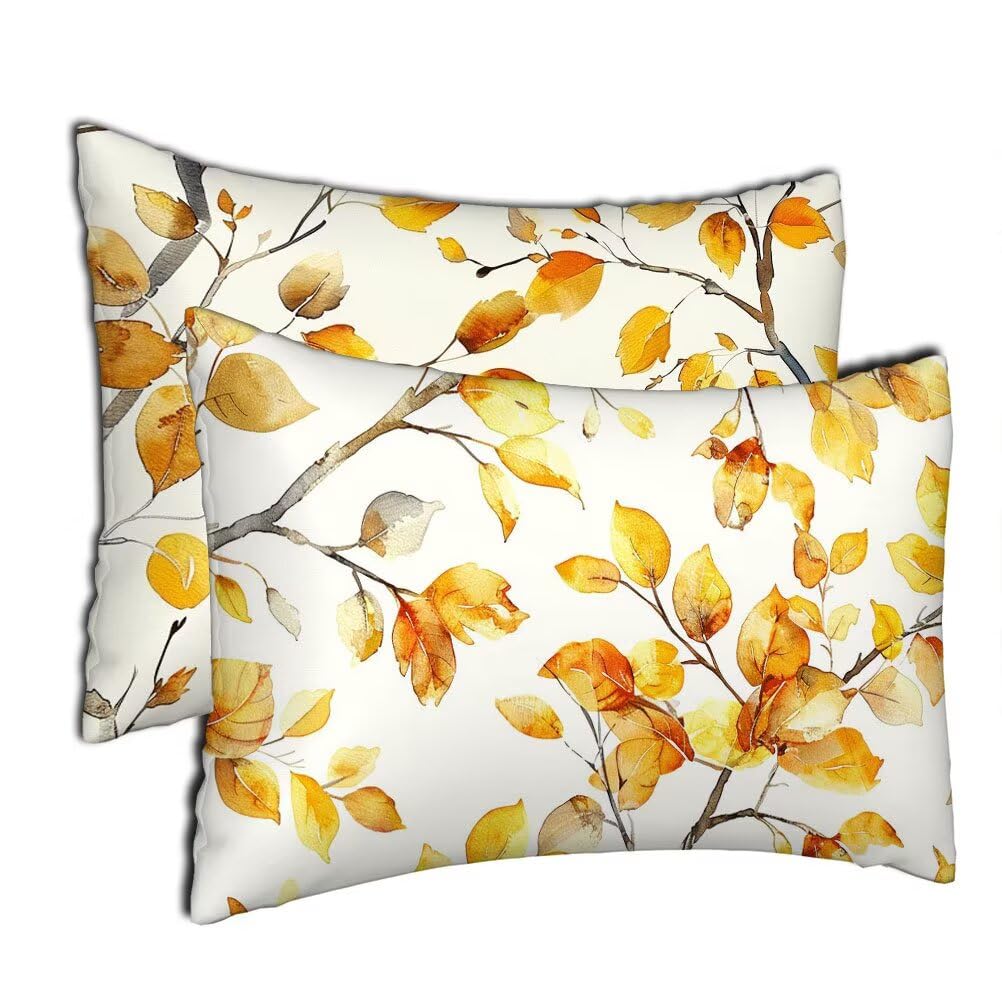 Peluche courte et douce pour housses de coussin 50x70 jaunes anti-plis