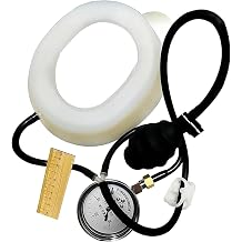Vacuum Bell Corrector for Pectus Excavatum with Pressure Gauge for Real-Time Monitoring for Adults and Children