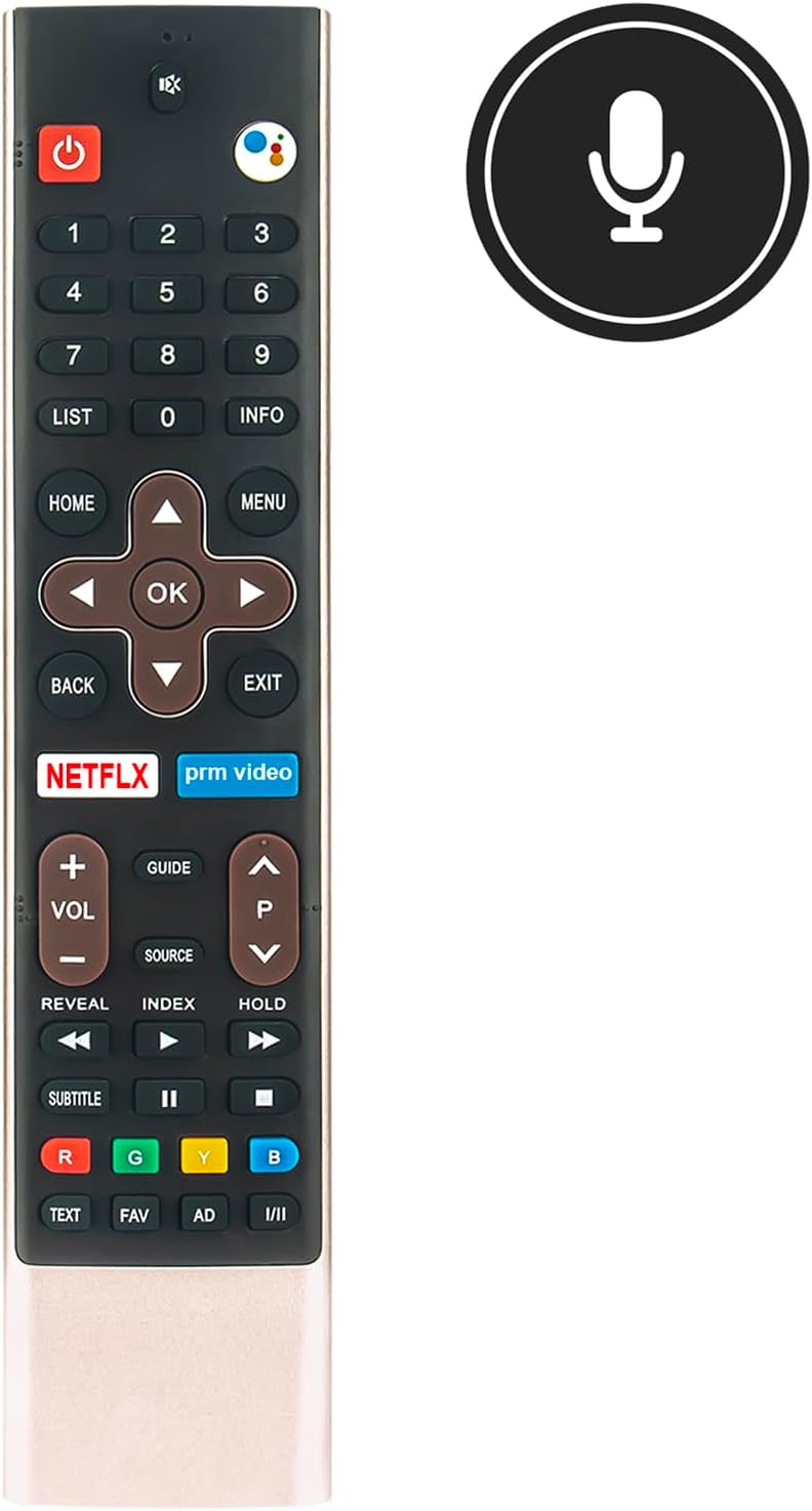 Front view of the ALLIMITY remote control with all buttons clearly visible
