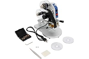Electric Manual Hot Stamp Printer Ribbon Hot Foil Stamping Date Code Machine