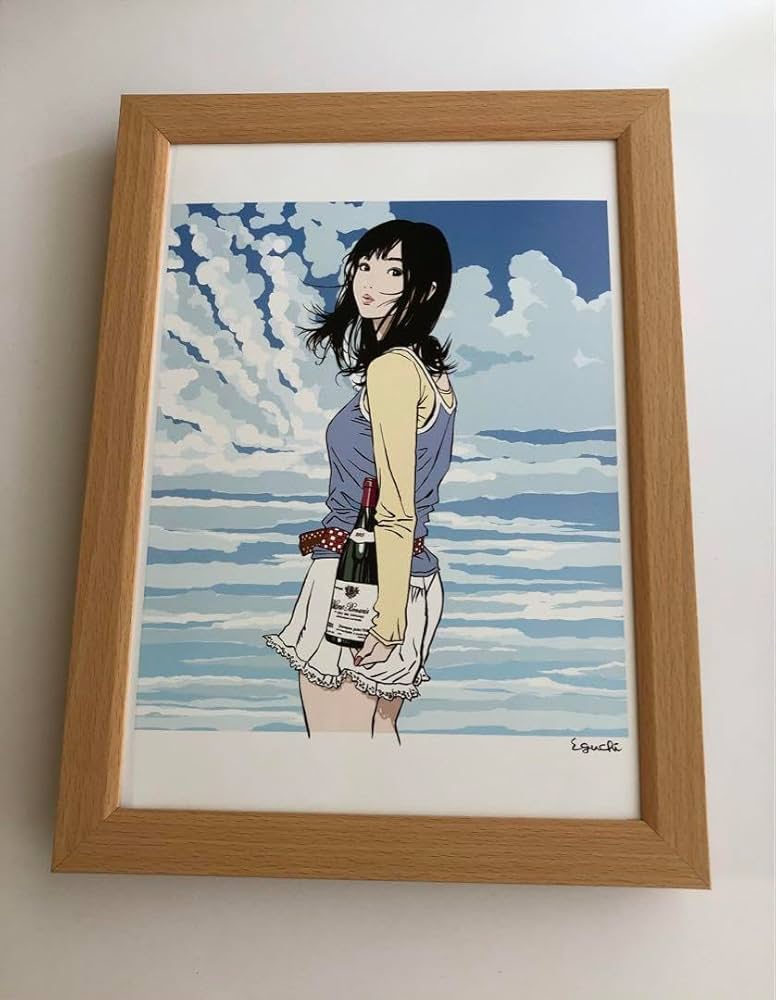 Amazon.com: PK Framed Hisashi Eguchi Illustration 22 Real