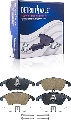 Miniatura 106 de Detroit Axle - Pastillas de Freno Delantero para Chevrolet Captiva Sport Equinox Pontiac Torrent Saturn Vue Suzuki XL-7, Pastillas de Freno Cerámica