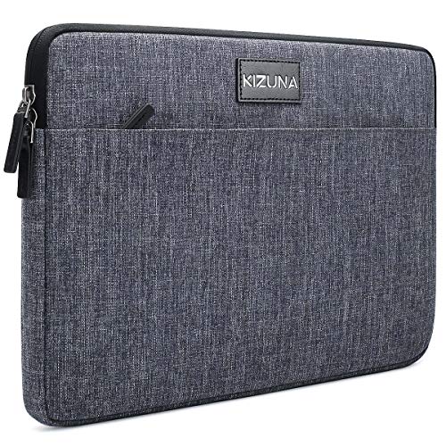 KIZUNA 13 Inch Laptop Sleeve Computer Case Water Resistant Bag for 13.5\" Surface Book 3/ThinkPad X1 Carbon/Lenovo Yoga C930 C740 S740/IdeaPad C340/HUAWEI MateBook D 14/DELL Latitude 14/ASUS, Grey