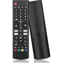 AKB76040302 Universal Remote Control for LG Smart TVs, Replacement for LG All LED LCD OLED QNED UHD TV