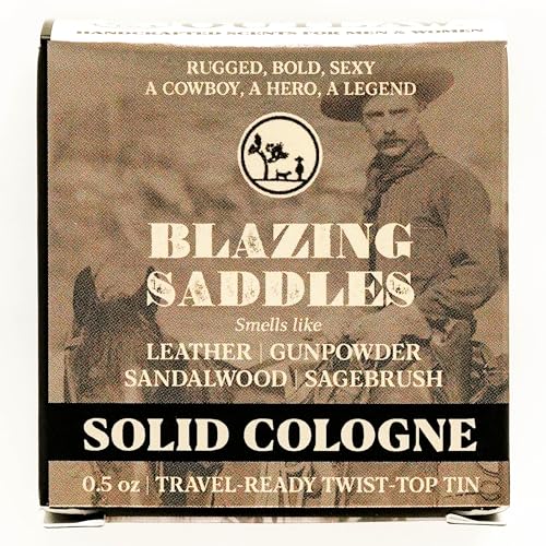 Buy Bold, Western Leather Gunpowder Scent Solid Cologne
