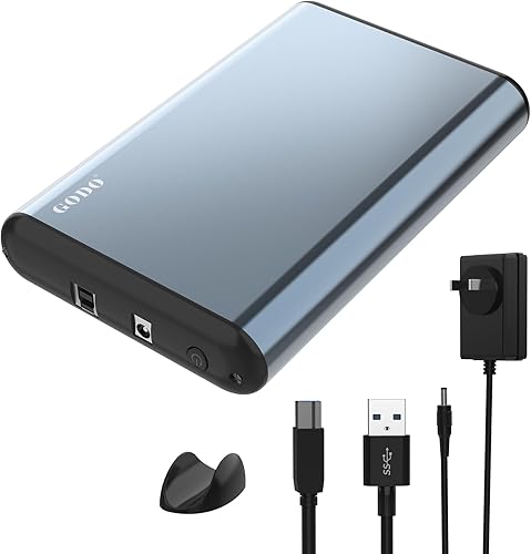 Vista 20 de GODO Adaptador SATA/IDE a USB 3.0, kit de adaptador de disco duro IDE, convertidor de cable para 2.5/3.5 pulgadas y SATA HDD/SSD, 5.25