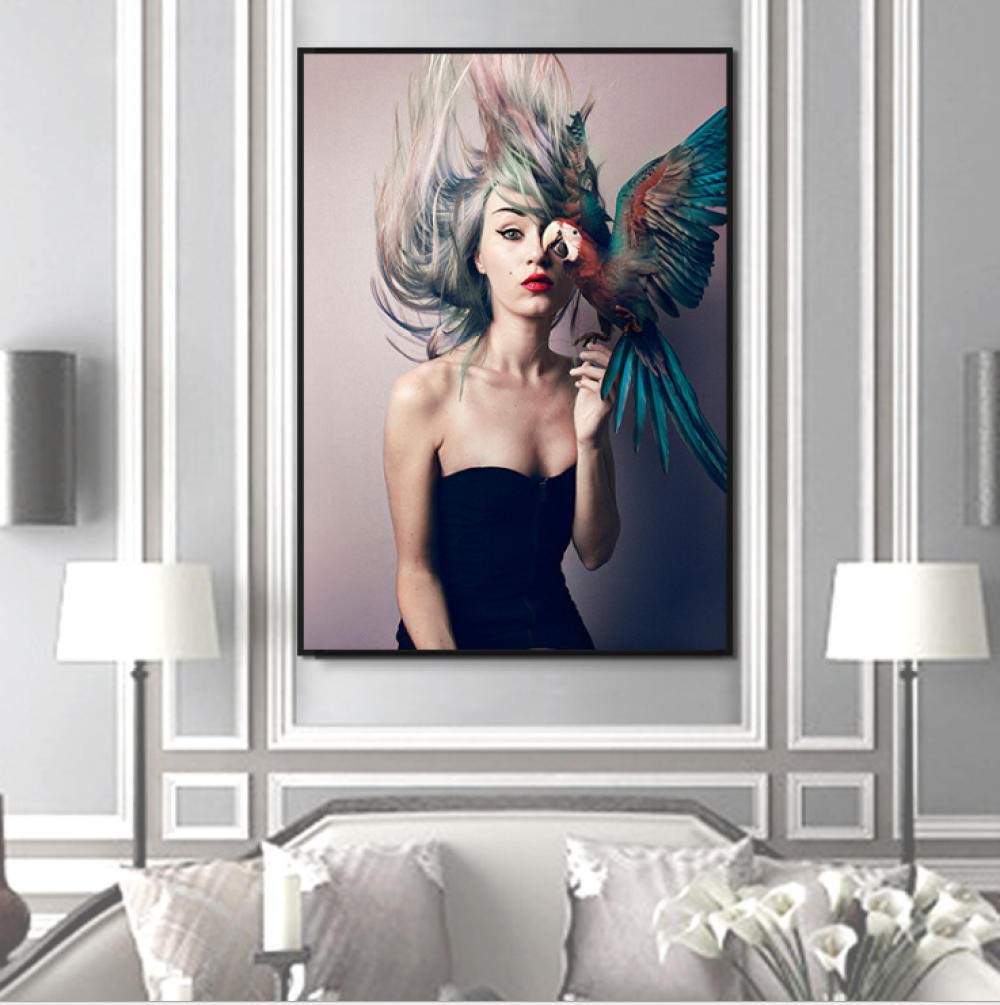 Peinture à l'huile haut de gamme peinte à la main, décoration architecturale pour salon chic