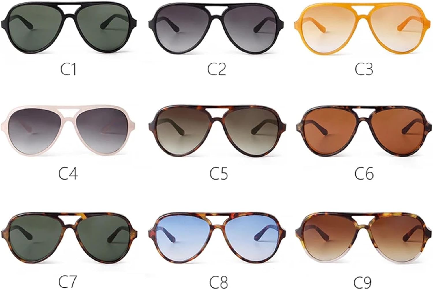 Trendy Gradient Blue Lens Sunglasses Women Vintage Men Shades Sun Glasses