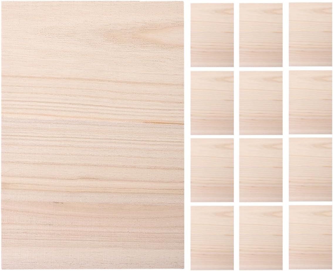 20pcs Taekwondo Breaking Boards Wood Punching Training Board 0.3cm Thick Performing Karate Martial Arts Supply for Practice and Skill Development